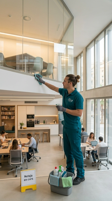 empresa profesional de limpieza de oficinas Mataró